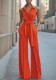 Women Career Sleeveless Jumpsuit