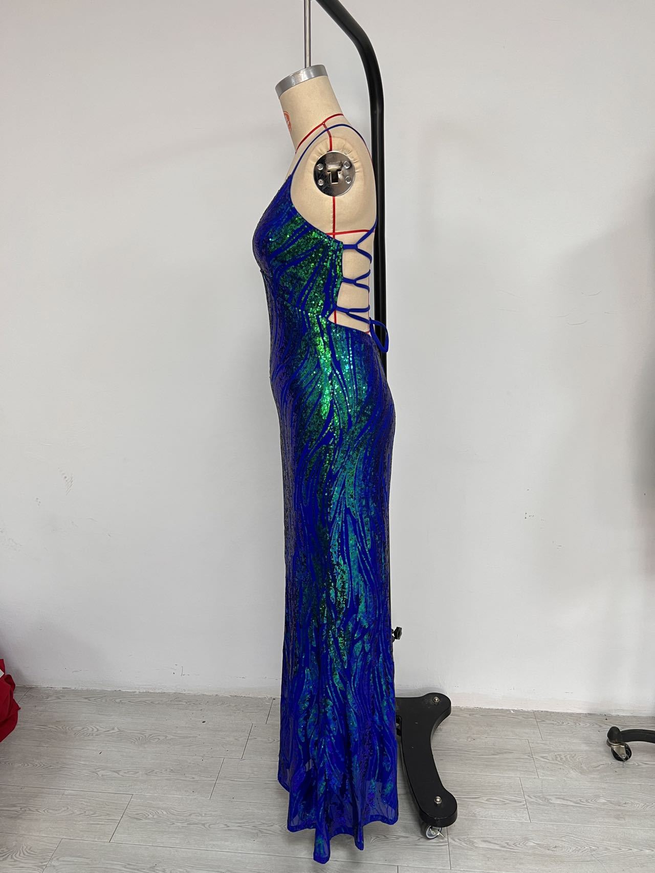 Women Party Sequin Sexy Evening Dress