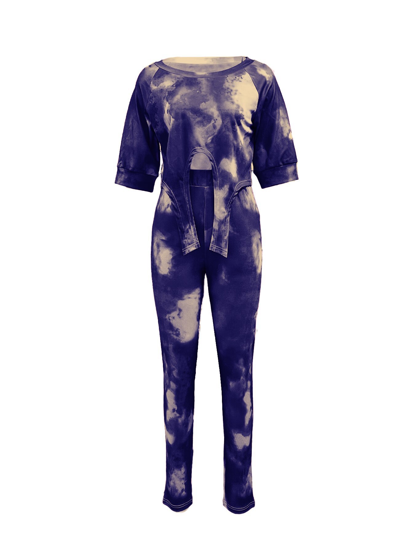 Women Printed Sexy Top and Pants Two-Piece Set