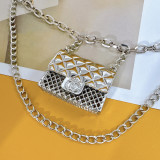 Women Belt Chain Tassel Mini Bag