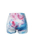 Women's Sexy Tight-Fitting Printed Shorts & Yoga Pants