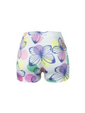 Women's Sexy Tight-Fitting Printed Shorts & Yoga Pants