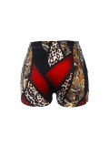 Women's Sexy Tight-Fitting Printed Shorts & Yoga Pants