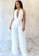 Women's Sexy Halter Neck Back Tie-Detail Sheer Mesh Two-Piece Pants Set