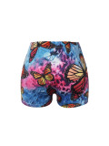 Women's Sexy Tight-Fitting Printed Shorts & Yoga Pants
