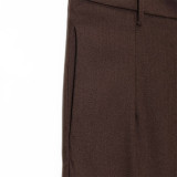 Women summer suit vest wide-leg pants two-piece set