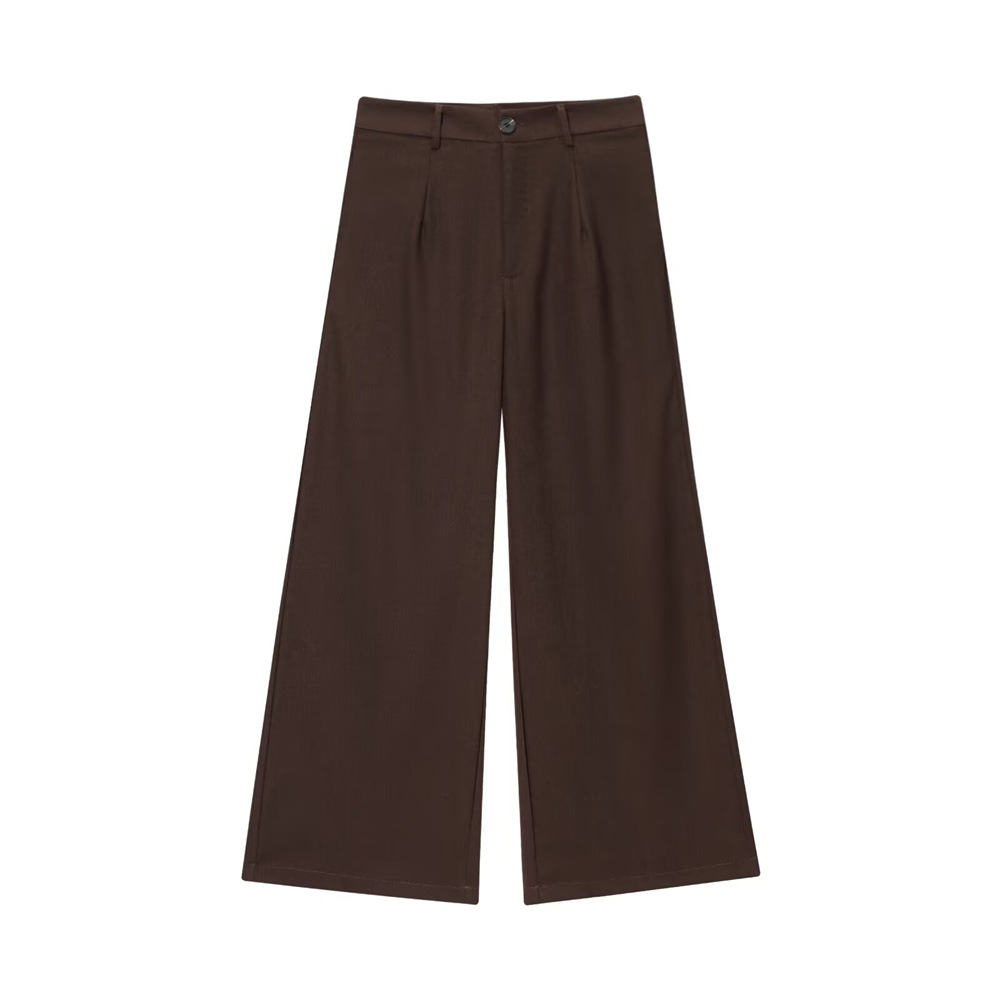 Women summer suit vest wide-leg pants two-piece set