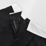 Summer Sexy Women's Sleeveless Button-Up Vest & Mini Skirt Set