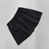 Summer Sexy Women's Sleeveless Button-Up Vest & Mini Skirt Set