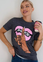 Women Style Trendy Summer Cotton Short-Sleeved T-Shirt Women Style Trendy Summer Cotton Short-Sleeved T-Shirt