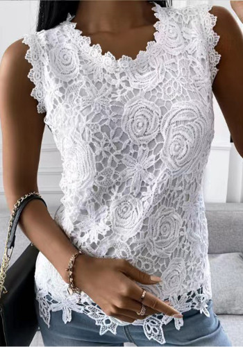 Women Summer Lace Tank Top