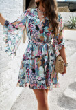 Women's Spring/Summer Holiday Casual Print Dress