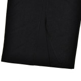 Sexy One-Shoulder Ruffle Bodycon Maxi Dress