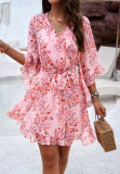 Women's Spring/Summer Holiday Casual Print Dress