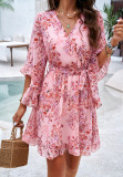 Women's Spring/Summer Holiday Casual Print Dress