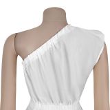 Chic Off-Shoulder Slim Fit Long Dress