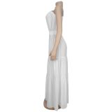 Chic Off-Shoulder Slim Fit Long Dress