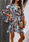 Women's Spring/Summer Holiday Casual Print Dress