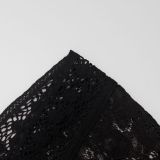 Summer Chic Career Lace Stand Collar Fitted Blouse
