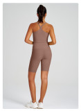 Yoga Wear High-Waist Butt Lift Slim Fit Tank Running Sports Bra Set