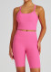 Yoga Wear High-Waist Butt Lift Slim Fit Tank Running Sports Bra Set