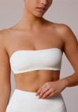 Tank Strapless Seamless Sports Bra Anti-Slip Basics Tight Fitting Bustier