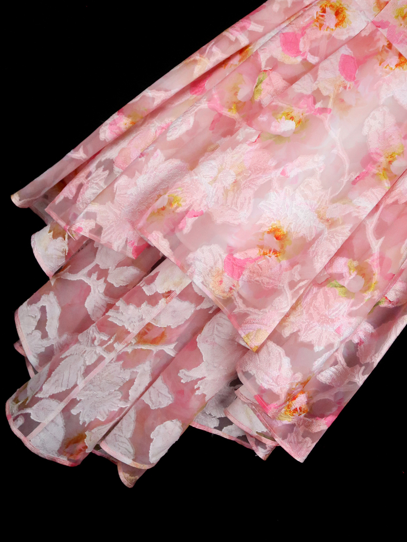 Elegant V-Neck Bow Tie Short Dress Jacquard A-Line Formal Party Evening Gown