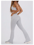 Sports Bra Tank Yoga Wear Outdoor Gym Quick-Dry Yoga Pants Set