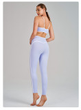 Yoga Wear High-Waist Butt Lift Slim Fit Tank Running Sports Bra Set
