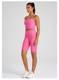 Yoga Wear High-Waist Butt Lift Slim Fit Tank Running Sports Bra Set