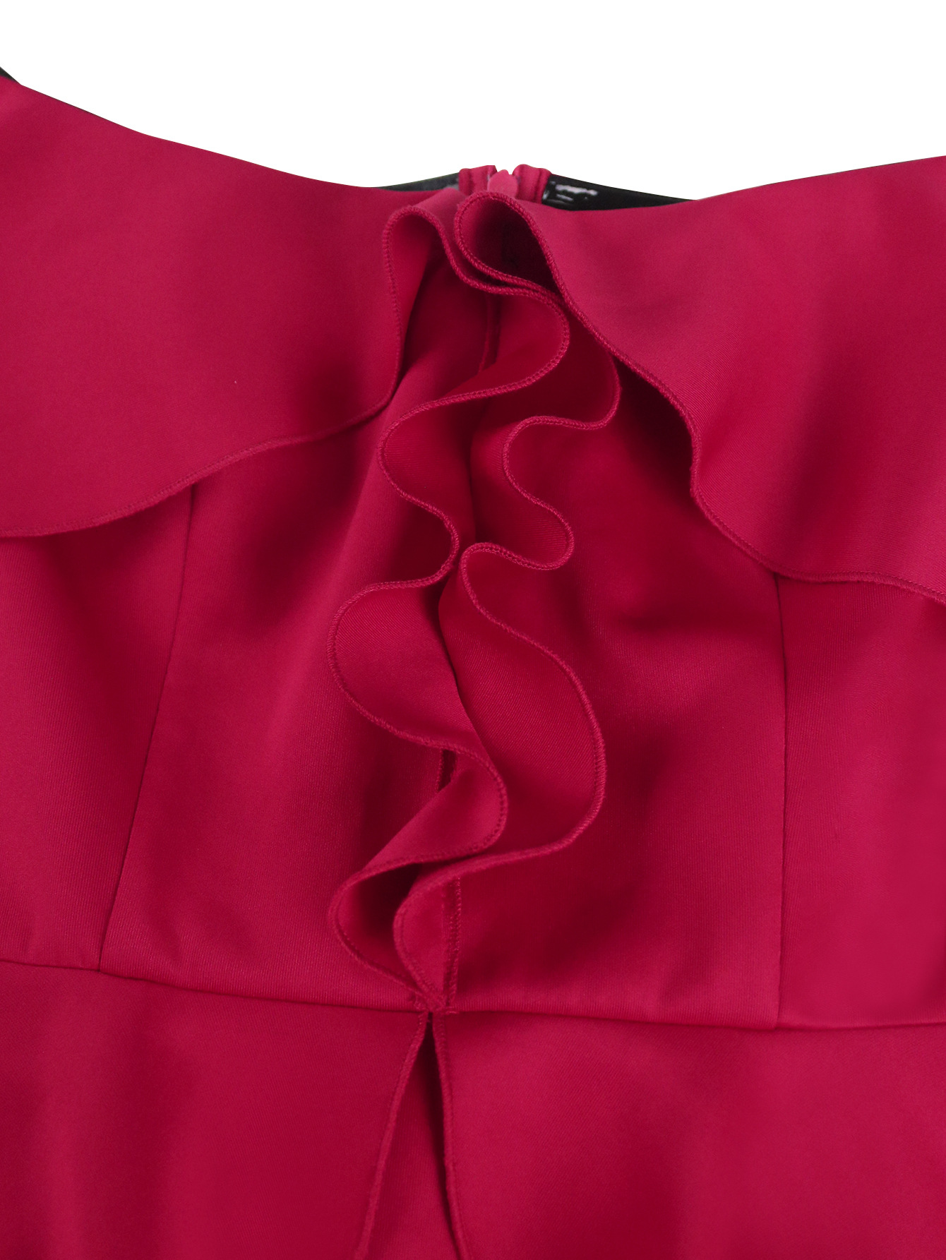 Sexy Ruffle Off-Shoulder Long Dress Chic Elegant Bodycon Formal Party Mermaid Gown