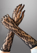 Sexy Erotic Sheer Lace Gloves