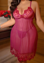 Mesh Sheer Erotic Dress Set