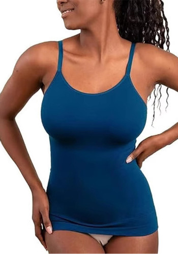Women's Solid Color Long Strappy Slimming Seamless Shapewear
