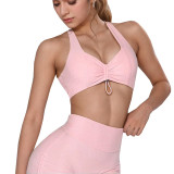 Women Padded Tank Top and Fitness Shorts Two-Piece Set