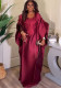 Plus-Size African Women Embroidered Dress