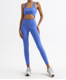 Women Fitness Tank Top and Yoga Pants Two-Piece Set