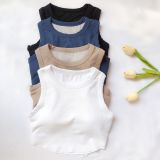 Women Fitness Yoga Dance Running Ribbed Tank Top