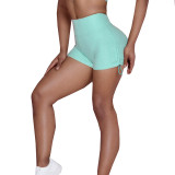 Women Padded Tank Top and Fitness Shorts Two-Piece Set