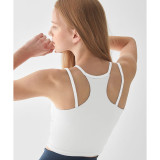 Women Fitness Yoga Suspender Tank Top