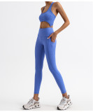 Women Fitness Tank Top and Yoga Pants Two-Piece Set