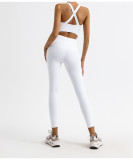 Women Fitness Tank Top and Yoga Pants Two-Piece Set