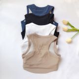 Women Fitness Yoga Dance Running Ribbed Tank Top