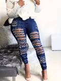 Women Stretch Denim Pants