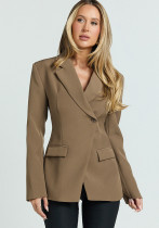 Chic Career Blazer Women’s Casual Slim Fit Jacket