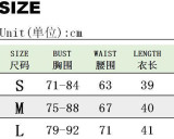 High Street Patchwork Zip Up Vest Slim Fit Sleeveless Top