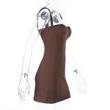 Summer Slim Strap Sleeveless Bodycon Dress
