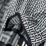 Fall Winter Maze Pattern Cardigan Tank Pants Knit Set