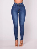 Women's Slim Fit Stretch Denim Pencil Pants