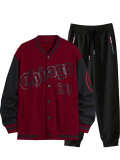 Men's fall American casual baseball jacket
